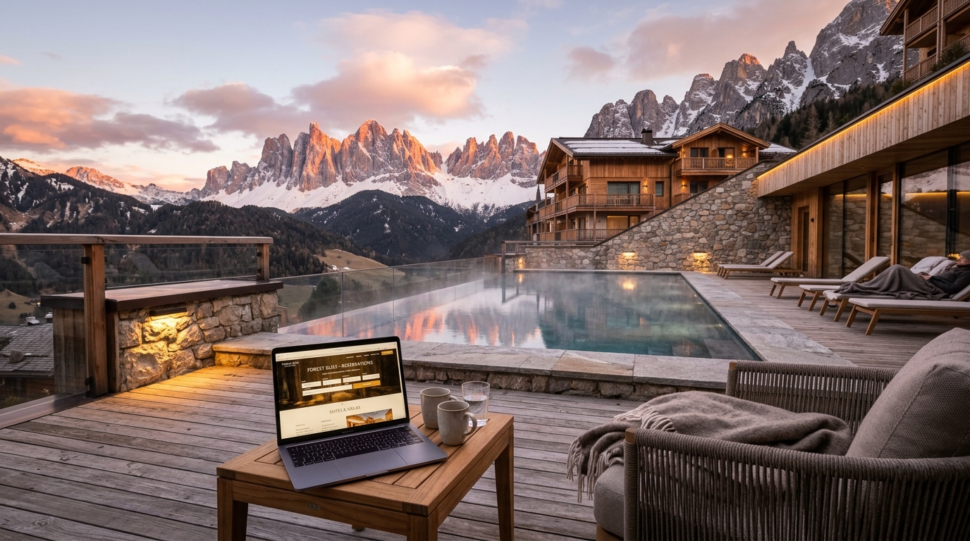 Piattaforme Web Hospitality e Hotel Dolomiti Alto Adige