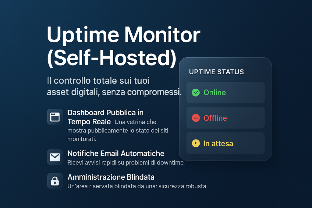 Uptime Monitor (Self-Hosted)